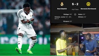 Real Madrid fans go wild Epic comeback reaction [upl. by Kiri55]