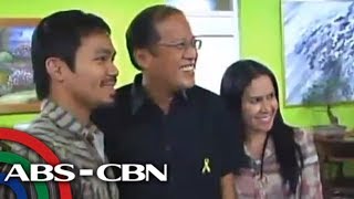 TV Patrol Pacquiao Jinkee visit Noynoy [upl. by Cowles]