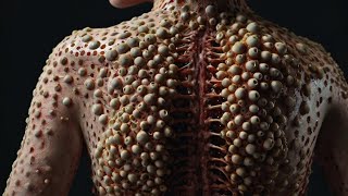 ASMR ANIMATION  BACK IN TREATMENT  REMOVE TRYPOPHOBIA 2D ANIMATION  RELAXING [upl. by Norven]