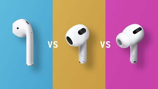 Airpods Comparison Which One Is Right For YOU [upl. by Winne622]