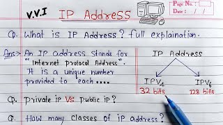 what is ip address full Explanation  Learn Coding [upl. by Aramois]