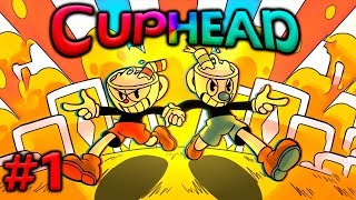 DISPARANDO LECHE DE MIS DEDOS  CUPHEAD  PRIMER VISTAZO [upl. by Esinwahs]