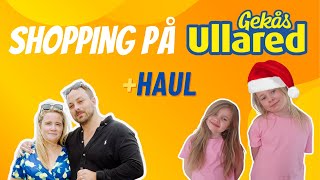 JUL SHOPPING OCH SMINK PÅ GEKÅS ULLARED 👍  HAUL [upl. by Ellard]