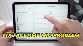 Microphone Not Working On iPad [upl. by Ojyram]