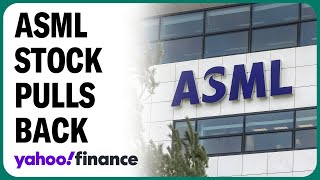 ASML pullback shouldnt worry investors Analyst [upl. by Sydney]