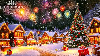 BEAUTIFUL CHRISTMAS MUSIC 2025 Beautiful Snowy Christmas Ambience🎄Christmas Night Songs [upl. by Robina]