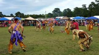 Mens eastern woodlandwar at Mashpee wampanoag Powwow 2015 [upl. by Kancler]