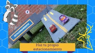 COMO HACER UN ESTACIONAMIENTO para Hot Wheels [upl. by Nail]