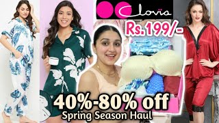 CLOVIA Sale Haul 80 Off Coupon Code  Clovia Bra Panty Nightwear Haul  Clovia Bra Haul clovia [upl. by Barbee]