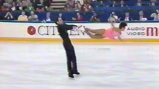 Brasseur amp Eisler 🥈⛸ 1990 World Figure Skating Ex Gala 🎵 Darktown Strutters BallChicos y Chicas [upl. by Jecoa]