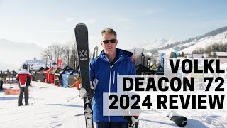 Volkl Deacon 72 Black Edition  2024 Ski Test Review [upl. by Oringa889]