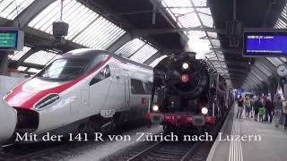 Mit der 141 R 1244 vom Verein Mikado Brugg von Zürich nach Luzern [upl. by Burget]