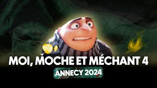 ANNECY 2024  Les réalisateurs de MOI MOCHE ET MÉCHANT 4 [upl. by Naitsirc]