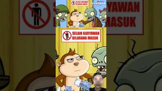 Semua ini gara² monyet 🐒 shorts animation podtoon [upl. by Haye]