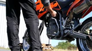 KTM 660 SMC Cold Start [upl. by Ecienal]