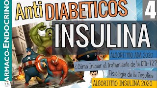 INSULINA Tipos usos ¿Como iniciar el Tratamiento GUIA DIABETES CARE 2020 ANTIDIABETICOS 4 [upl. by Attikin290]