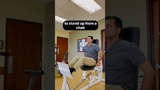 How to strengthen legs for seniors which also helps stand up easier from a chair physicaltherapy [upl. by Anatnas]