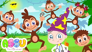 5 Little Monkeys Sped Up  Reverb  Aggu  The Little Wizard [upl. by Neerhtak780]