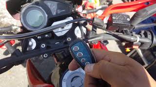 Prende tu moto a control remoto  veloci XEVERUS  funciones de la alarma de agencia [upl. by Toh78]