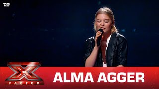 Alma Agger synger ‘Uundgåelig’ Semifinale  X Factor 2021  TV 2 [upl. by Nojram]