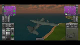 the new missile defense system in turboprop flight Sim is amazing [upl. by Iggam]