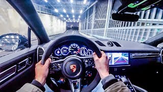 2019 Porsche Cayenne Turbo S EHybrid Coupé 680HP NIGHT POV DRIVE Onboard 60FPS [upl. by Vas]