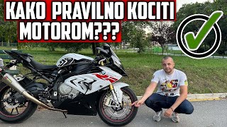 Kako Pravilno Kociti Motorom [upl. by Uri]