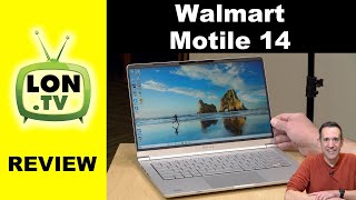 Walmart Motile 14 Laptop Review  Budget Ryzen 14quot Laptop [upl. by Ludovika7]