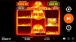 Слот Royal Joker Hold and Win  дав 2 бонуски  граю в казино Слотокінг [upl. by Eelarbed]