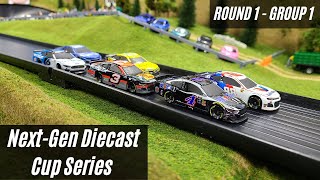 NextGen Diecast Cup Series  NASCAR Diecast Racing  Round 1  Group 1 [upl. by Esenaj]