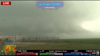 Colorado Hail Obliterates Windshield  Live Stream Archive [upl. by Blythe]