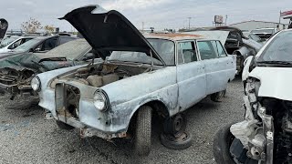 MercedesBenz W110 at Junkyard [upl. by Elisabetta]