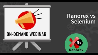 Ranorex vs Selenium WebDriver Tutorial [upl. by French]