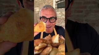 GNOCCO FRITTO E SALAME cibo shorts chefmaxmariola [upl. by Urata]