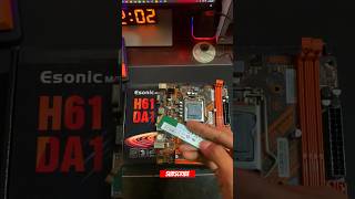 Esonic h61 motherboard support NvME SSD  pc gaming bangladesh [upl. by Swor]