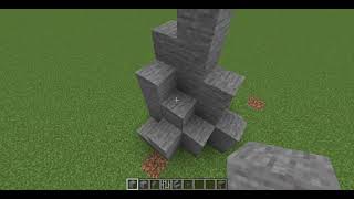 how to build a stalactite in Minecraft [upl. by Ettenor800]