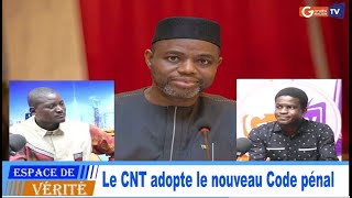 urgent Le CNT adopte le nouveau Code pénal écoutons Aziz Traoré [upl. by Blaire]