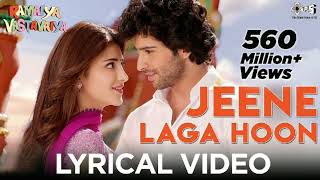 Jeene Laga Hoon Lyrical  Ramaiya VastavaiyaGirish Kumar Shruti Haasan Atif Aslam Shreya Ghoshal [upl. by Akined]