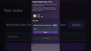 Pudgy penguins story part 4 tap swap code browsefeatures fyp tapswap tapswapcode code [upl. by Ajaj754]