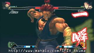 Street Fighter IV  Akumas Ultra Combo HD [upl. by Etan619]