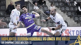 Highlights  Elverum vs Lomza Vive Kielce  Round 3  EHF Champions League 202021 [upl. by Cioban]