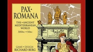 Pax Romana  GMT Games  Component Overview and Discussion [upl. by Resiak]