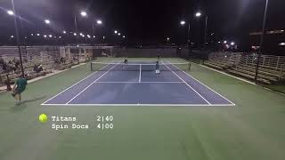 30 div  Nissan Titans vs Spin Doctors 10032024  Guam tennis [upl. by Conal170]