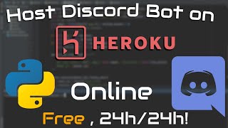 Heroku  Heberger GRATUITEMENT son bot discord  24h24 en ligne [upl. by Alton]