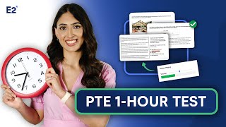 PTE Full 1Hour Practice Test [upl. by Annagroeg587]