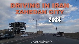 Driving tour in iran  you can see zahedan city in Sistan and Baluchistan [upl. by Eizzik]