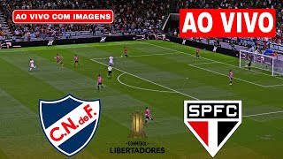 SÃO PAULO X NACIONAL AO VIVO  TRANSMISSÃO LIBERTADORES 2024  OITAVAS DE FINAL [upl. by Enilorac50]