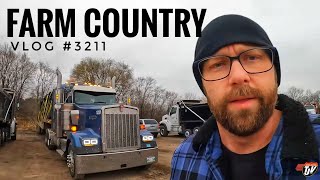 FARM COUNTRY  My Trucking Life  Vlog 3211 [upl. by Arria]