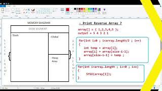 Reverse Arrays Program  How To Print Reverse Array In Java [upl. by Anikal602]