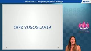 Historia de la Olimpiada de Ajedrez por María Rodrigo [upl. by Aicirpac]